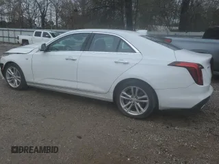 2021 Cadillac CT4 Luxury z VIN 1G6DA5RK1M0132841, wystawiony jako Copart lot #45943025 z przebiegiem 46 097 mil mil oraz Szkoda całkowita • Salvage title. Historia ofert i sprzedaży dostępna na DreamBid. Obrazek 2.