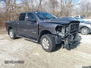 2021 Ram 2500 Big Horn with VIN 3C6UR5DL2MG594298, listed as a IAAI auction lot 41467781 with 53,487 mi miles. Bid and sale history available at carsss.com. Image 1.