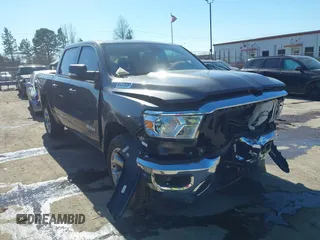 2022 Ram 1500 Big Horn with VIN 1C6SRFFT4NN428027, listed as a IAAI auction lot 41656564 with 14,754 mi miles. Bid and sale history available at carsss.com. Image 13.