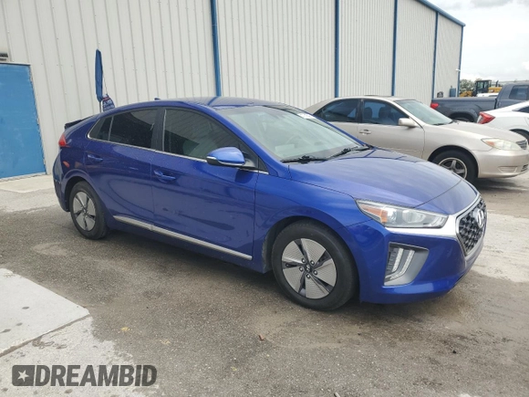 2021 Hyundai Ioniq SE with VIN KMHC75LC2MU252774, listed as a Copart auction lot 47919995 with 84,028 mi miles and Non Repairable. Bid and sale history available at DreamBid. Image 4.