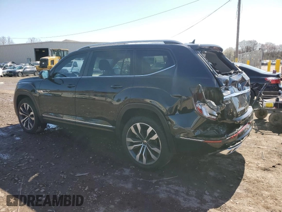 2021 Volkswagen Atlas SEL R-Line with VIN 1V2SR2CA3MC601341, listed as a Copart auction lot 52170625 with 98,828 mi miles and Salvage title. Bid and sale history available at DreamBid. Image 2.