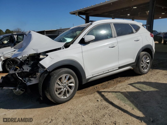 2017 Hyundai Tucson SE Plus with VIN KM8J33A4XHU267760, listed as a Copart auction lot 45309935 with 166,912 mi miles and Salvage Title. Bid and sale history available at carsss.com. Image 1.