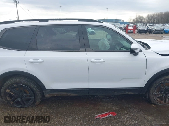 2024 Kia Telluride SX Prestige X-Pro with VIN 5XYP5DGC6RG538930, listed as a IAAI auction lot 42135844 with 24,791 mi miles and . Bid and sale history available at DreamBid. Image 13.
