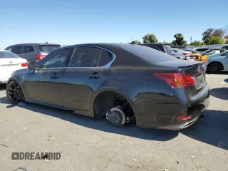 2013 Lexus GS 350 with VIN JTHBE1BL9D5023324, listed as a Copart auction lot 60797814 with 104,241 mi miles and Salvage Title. Bid and sale history available at carsss.com. Image 2.