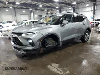 2023 Chevrolet Blazer LT with VIN 3GNKBJR48PS219085, listed as a Copart auction lot 79614694 with 26,719 mi miles and Clean title. Bid and sale history available at DreamBid. Image 1.