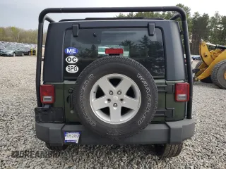 2008 Jeep Wrangler X with VIN 1J4FA24188L638183, listed as a Copart auction lot 56112955 with 112,438 mi miles and Salvage title. Bid and sale history available at DreamBid. Image 6.