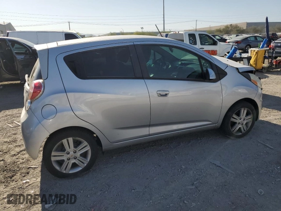 2013 Chevrolet Spark LT with VIN KL8CD6S93DC512672, listed as a Copart auction lot 52668975 with 144,969 mi miles and Salvage Title. Bid and sale history available at carsss.com. Image 3.