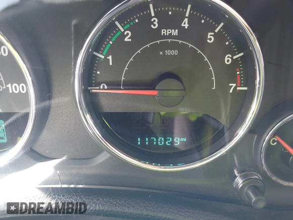 2014 Jeep Wrangler Unlimited Sport with VIN 1C4BJWDG9EL309763, listed as a IAAI auction lot 41378132 with 117,029 mi miles. Bid and sale history available at carsss.com. Image 7.