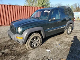 2003 Jeep Liberty Sport with VIN 1J4GL48K43W648424, listed as a Copart auction lot 52149305 with 99,111 mi miles and Salvage Title. Bid and sale history available at carsss.com. Image 1.