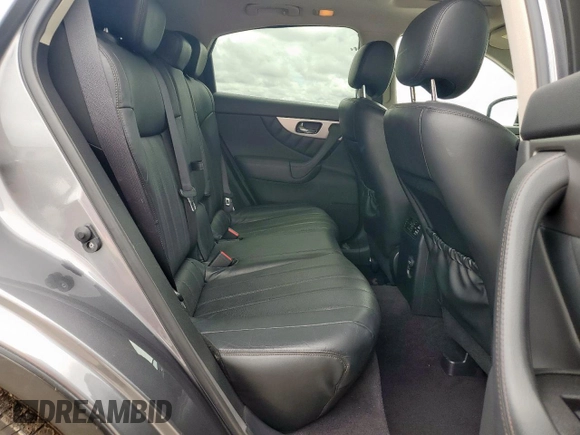 2017 Infiniti QX70 z VIN JN8CS1MU7HM141618, wystawiony jako Copart lot #59794075 z przebiegiem 114 272 mil mil oraz Szkoda całkowita • Salvage title. Historia ofert i sprzedaży dostępna na DreamBid. Obrazek 11.