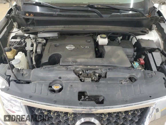 2013 Nissan Pathfinder SL with VIN 5N1AR2MN1DC634588, listed as a Copart auction lot 52020595 with 233,249 mi miles and Salvage Title. Bid and sale history available at carsss.com. Image 13.