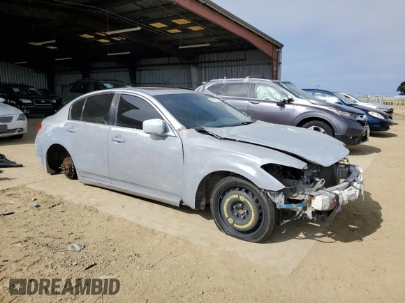 2009 Infiniti G37 Journey with VIN JNKCV61E59M306286, listed as a Copart auction lot 54976105 with 246,013 mi miles and Salvage Title. Bid and sale history available at DreamBid. Image 4.