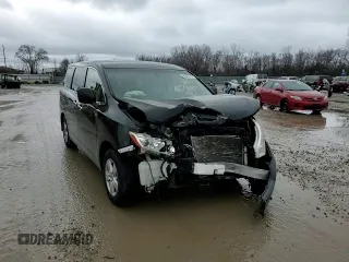 2013 Nissan Quest SV with VIN JN8AE2KP7D9063551, listed as a Copart auction lot 48493155 with 120,689 mi miles and Salvage title. Bid and sale history available at DreamBid. Image 12.