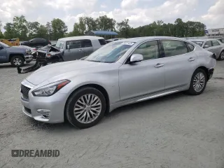 2016 Infiniti Q70 z VIN JN1BY1PP6GM631254, wystawiony jako Copart lot #56377425 z przebiegiem 109 061 mil mil oraz Szkoda całkowita • Salvage title. Historia ofert i sprzedaży dostępna na DreamBid. Obrazek 1.