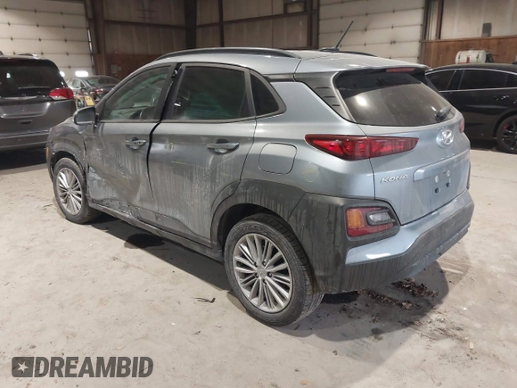 2021 Hyundai Kona SEL with VIN KM8K2CAA3MU661821, listed as a IAAI auction lot 41325067 with 37,638 mi miles. Bid and sale history available at carsss.com. Image 3.