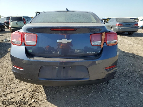 2015 Chevrolet Malibu LT with VIN 1G11C5SL2FF221730, listed as a Copart auction lot 51801395 with 141,005 mi miles and Salvage Title. Bid and sale history available at carsss.com. Image 6.