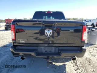2023 Ram 1500 Lone Star with VIN 1C6RREBT1PN553326, listed as a Copart auction lot 42708125 with 55,353 mi miles and Salvage Title. Bid and sale history available at carsss.com. Image 6.