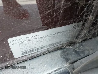 2019 Audi A8 z VIN WAU8DAF85KN004784, wystawiony jako IAAI lot #42414695 z przebiegiem Nie podano mil oraz . Historia ofert i sprzedaży dostępna na DreamBid. Obrazek 9.