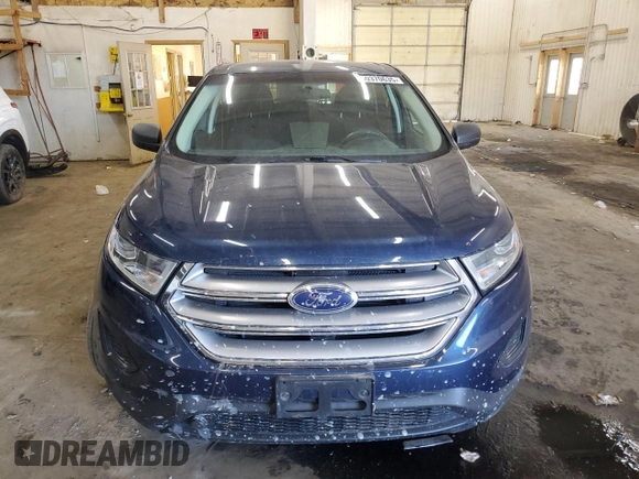 2017 Ford Edge SE with VIN 2FMPK4G94HBC42056, listed as a Copart auction lot 50370635 with 168,754 mi miles and Salvage Title. Bid and sale history available at carsss.com. Image 5.