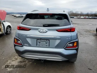 2021 Hyundai Kona Limited with VIN KM8K3CA55MU608912, listed as a Copart auction lot 39228973 with 40,870 mi miles. Bid and sale history available at carsss.com. Image 6.