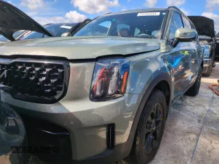 2024 Kia Telluride SX X-Pro z VIN 5XYP5DGC0RG468678, wystawiony jako Copart lot #74752534 z przebiegiem 14 761 mil mil oraz Nie do naprawy. Historia ofert i sprzedaży dostępna na DreamBid. Obrazek 1.