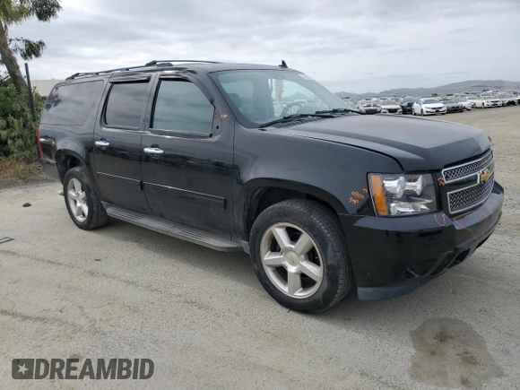 2013 Chevrolet Suburban LT with VIN 1GNSCJE01DR349353, listed as a Copart auction lot 54526315 with Not provided miles and Salvage title. Bid and sale history available at DreamBid. Image 4.