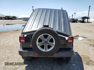 2020 Jeep Wrangler Unlimited Sahara z VIN 1C4HJXEN2LW213644, wystawiony jako Copart lot #54935355 z przebiegiem 76 268 mil mil oraz Szkoda całkowita • Salvage title. Historia ofert i sprzedaży dostępna na DreamBid. Obrazek 6.
