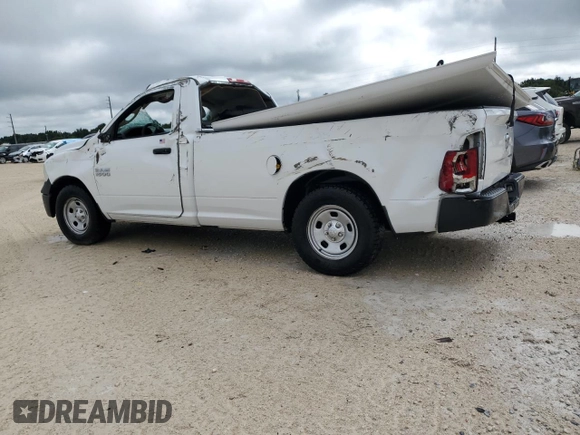 2013 Ram 1500 Tradesman z VIN 3C6JR6DG7DG577041, wystawiony jako Copart lot #70975954 z przebiegiem Nie podano mil oraz Szkoda całkowita • Salvage title. Historia ofert i sprzedaży dostępna na DreamBid. Obrazek 2.