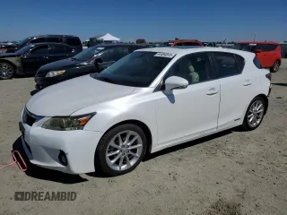 2011 Lexus CT 200h z VIN JTHKD5BH2B2010273, wystawiony jako Copart lot #64484815 z przebiegiem 144 025 mil mil oraz Szkoda całkowita • Salvage title. Historia ofert i sprzedaży dostępna na DreamBid. Obrazek 1.