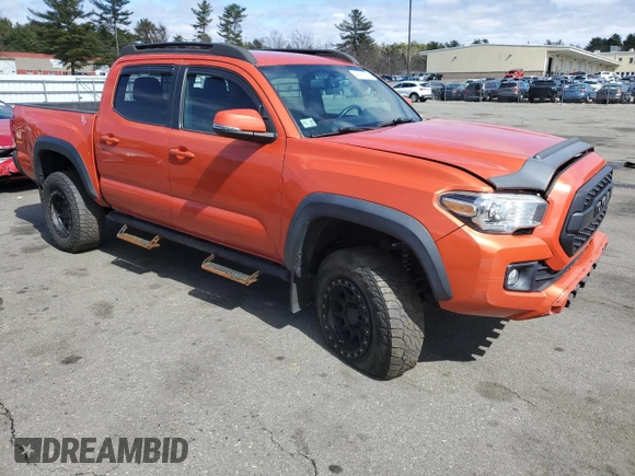2017 Toyota Tacoma SR5 with VIN 3TMCZ5AN4HM055103, listed as a Copart auction lot 49239365 with 183,286 mi miles and Salvage Title. Bid and sale history available at carsss.com. Image 4.