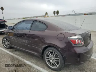 2008 Scion tC Spec with VIN JTKDE167380255713, listed as a Copart auction lot 67165324 with 0 mi miles and Salvage Title. Bid and sale history available at carsss.com. Image 2.
