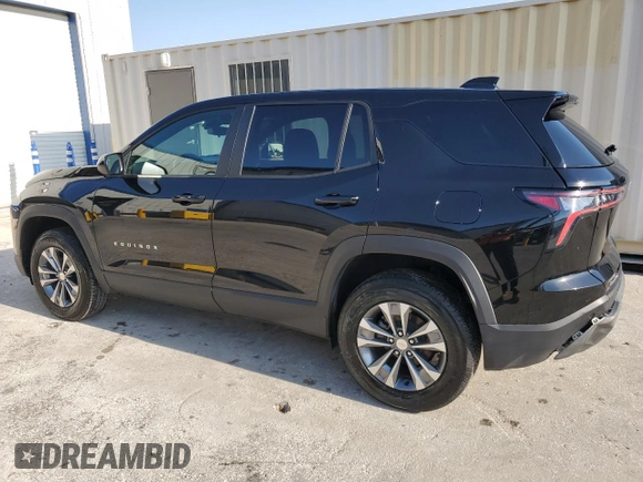 2025 Chevrolet Equinox FWD LT with VIN 3GNAXHEG8SL205194, listed as a Copart auction lot 54357695 with 9,396 mi miles and Clean Title. Bid and sale history available at DreamBid. Image 2.