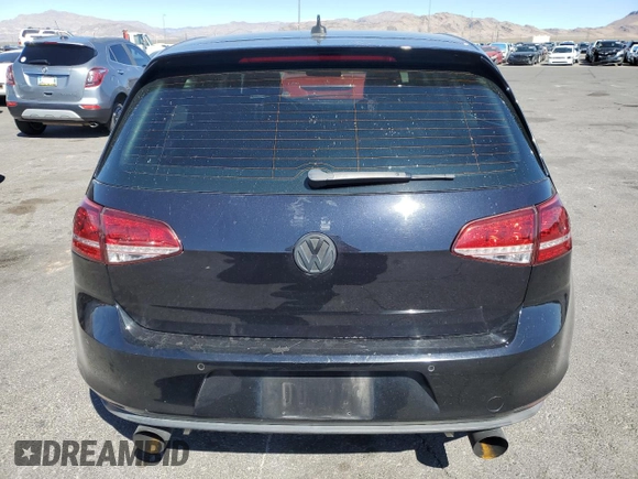 2015 Volkswagen Golf GTI Autobahn w/Performance Pkg with VIN 3VW447AU0FM100537, listed as a Copart auction lot 50568135 with 116,555 mi miles and Salvage Title. Bid and sale history available at carsss.com. Image 6.