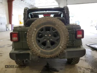 2021 Jeep Wrangler Willys z VIN 1C4GJXAG9MW766912, wystawiony jako Copart lot #52602135 z przebiegiem 35 850 mil mil oraz Szkoda całkowita • Salvage title. Historia ofert i sprzedaży dostępna na DreamBid. Obrazek 6.