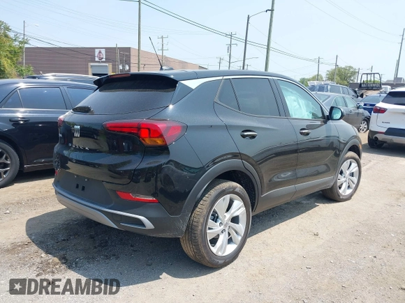 2025 Buick Encore GX Preferred with VIN KL4AMCSL8SB092073, listed as a IAAI auction lot 42376874 with 83 mi miles and . Bid and sale history available at DreamBid. Image 4.