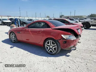 2014 Mercedes-Benz SLK-Class SLK 250 with VIN WDDPK4HA5EF085604, listed as a Copart auction lot 72010054 with 55,360 mi miles and Salvage Title. Bid and sale history available at carsss.com. Image 2.