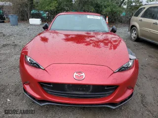2017 Mazda MX-5 Miata RF Club with VIN JM1NDAL78H0100223, listed as a Copart auction lot 72740574 with 37,653 mi miles and Salvage Title. Bid and sale history available at carsss.com. Image 5.