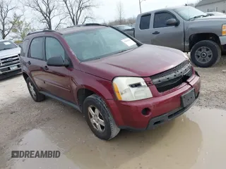 2007 Chevrolet Equinox LS with VIN 2CNDL13F576013693, listed as a IAAI auction lot 41834412 with 204,636 mi miles. Bid and sale history available at carsss.com. Image 1.