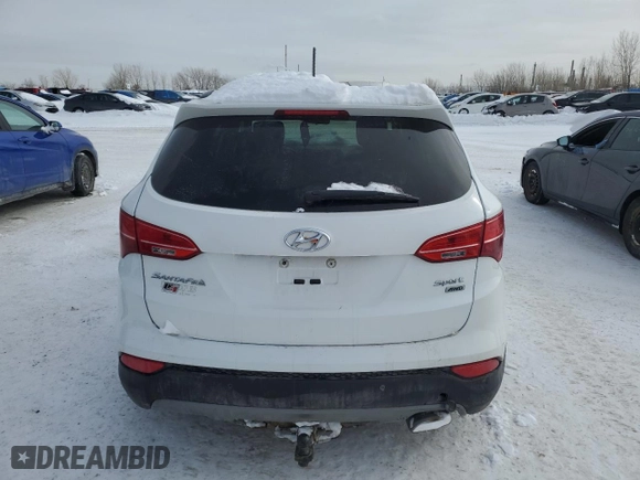 2014 Hyundai Santa Fe Sport with VIN 5XYZUDLB7EG231477, listed as a Copart auction lot 45111635 with 0 mi miles and Salvage Title. Bid and sale history available at carsss.com. Image 6.