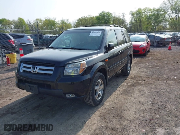 2006 Honda Pilot EX z VIN 5FNYF18466B000402, wystawiony jako IAAI lot #42127290 z przebiegiem 129 794 mil mil oraz . Historia ofert i sprzedaży dostępna na DreamBid. Obrazek 2.