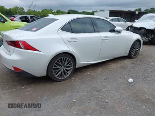 2015 Lexus IS 250 with VIN JTHBF1D24F5063783, listed as a IAAI auction lot 42496702 with 145,668 mi miles and . Bid and sale history available at DreamBid. Image 4.