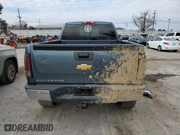 2013 Chevrolet Silverado 1500 LTZ with VIN 1GCRKTE71DZ168465, listed as a Copart auction lot 83804684 with 207,072 mi miles and Salvage Title. Bid and sale history available at DreamBid. Image 6.