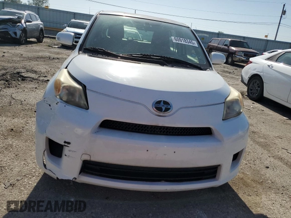 2009 Scion xD with VIN JTKKU10439J046749, listed as a Copart auction lot 60918345 with 126,995 mi miles and Salvage title. Bid and sale history available at DreamBid. Image 5.