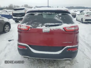 2017 Jeep Cherokee Limited with VIN 1C4PJLDS0HW578049, listed as a Copart auction lot 88270615 with 89,625 mi miles and Clean Title. Bid and sale history available at carsss.com. Image 6.