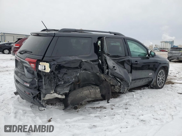 2017 GMC Acadia SLT with VIN 1GKKNVLS8HZ224570, listed as a Copart auction lot 45385165 with 75,175 mi miles and Salvage Title. Bid and sale history available at carsss.com. Image 3.