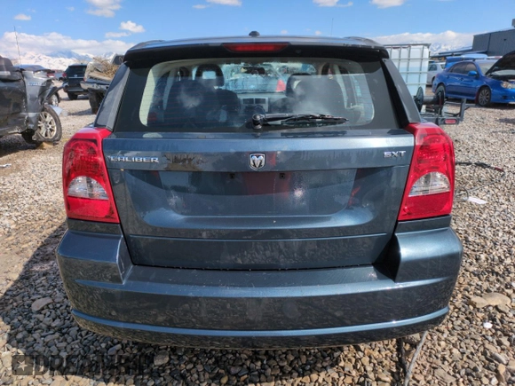 2008 Dodge Caliber SXT with VIN 1B3HB48B58D582130, listed as a Copart auction lot 49707155 with 155,347 mi miles and Salvage Title. Bid and sale history available at DreamBid. Image 6.