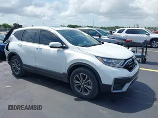 2020 Honda CR-V EX z VIN 5J6RW2H55LL042114, wystawiony jako IAAI lot #42335665 z przebiegiem 38 978 mil mil oraz . Historia ofert i sprzedaży dostępna na DreamBid. Obrazek 1.