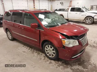 2015 Chrysler Town & Country Touring with VIN 2C4RC1BG1FR618568, listed as a IAAI auction lot 41754678 with 133,532 mi miles. Bid and sale history available at carsss.com. Image 1.
