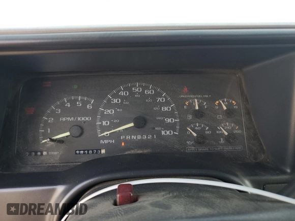 1997 GMC Suburban z VIN 1GKFK16R6VJ758513, wystawiony jako Copart lot #75034574 z przebiegiem 181 873 mil mil oraz Szkoda całkowita • Salvage title. Historia ofert i sprzedaży dostępna na DreamBid. Obrazek 9.