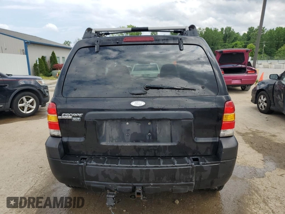 2005 Ford Escape XLT with VIN 1FMYU03165KA32552, listed as a Copart auction lot 59885535 with 179,442 mi miles and Non repairable. Bid and sale history available at DreamBid. Image 6.